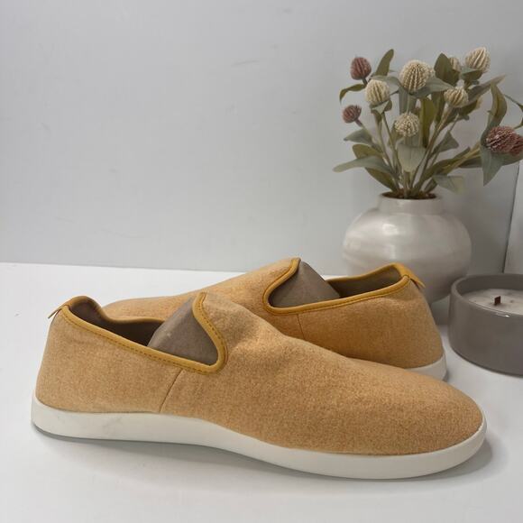 Allbirds Wool Lounger Natural Loafers Yellow Men\'s US 14 Casual Tried On main image 8
